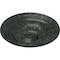 Ekena Millwork Traditional Ceiling Medallion (Fits Canopies up to 4"), 14 3/4"OD x 1 3/4"P, Painted Turtle Crackle CM14TRPTC - alternate 4